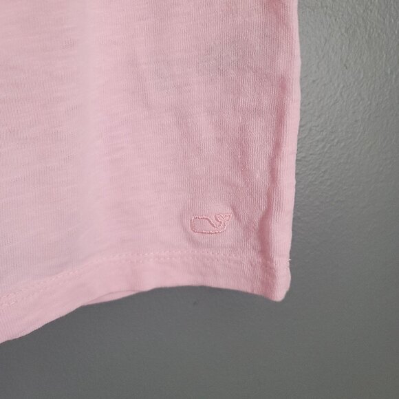Vineyard Vines Women's 100% Cotton Pink Tank Top. Size XS - Picture 4 of 5